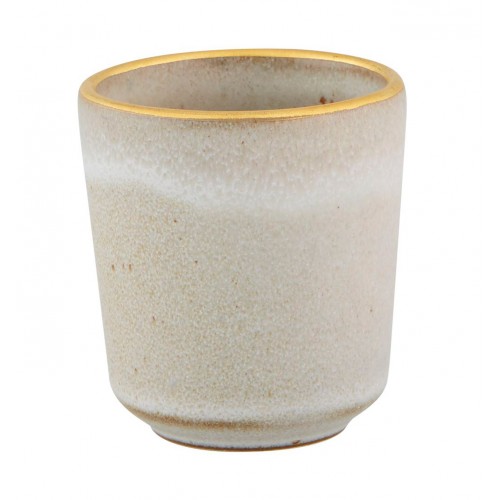 COPO CAFE 9CL BRANCO GOLD STONE